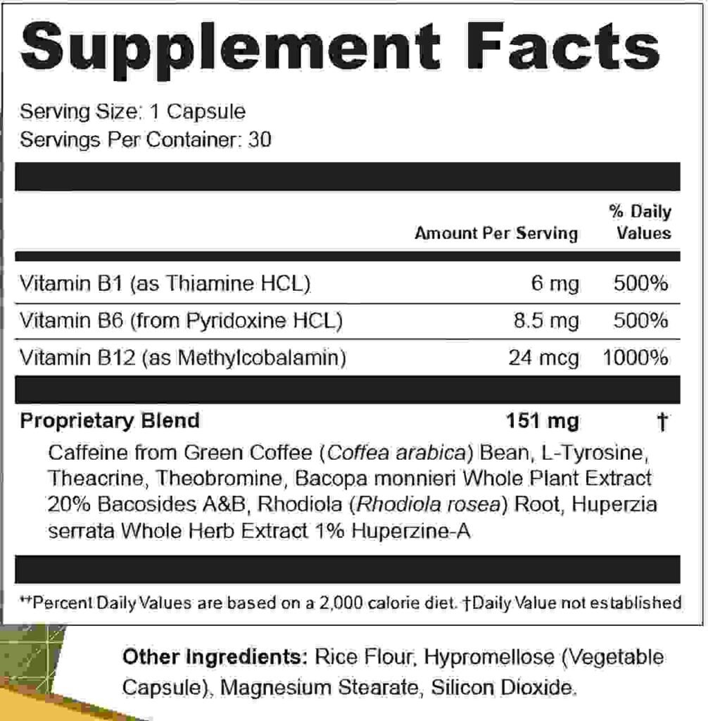 HoneyCept-Supplement-Facts