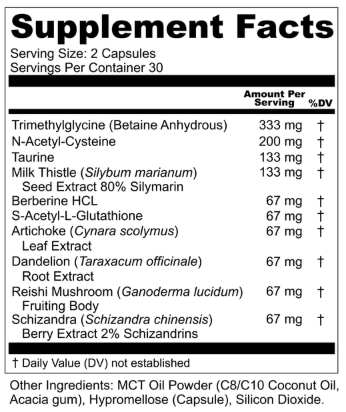 Ultra Liver-supplements fact