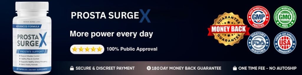 Prosta Surge X-certification-guarantee